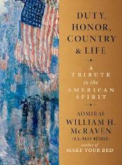 Book, Duty, Honor, Country, Life by William McRaven